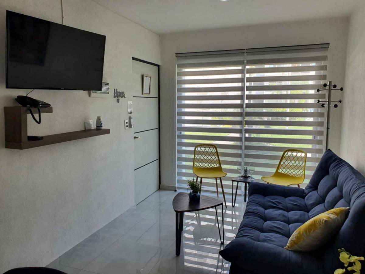 Departamento De Lujo En Manzanillo, Planta Baja Frente A La Alberca Apartman Kültér fotó