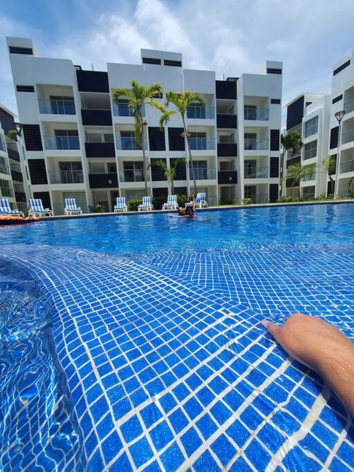 Departamento De Lujo En Manzanillo, Planta Baja Frente A La Alberca Apartman Kültér fotó