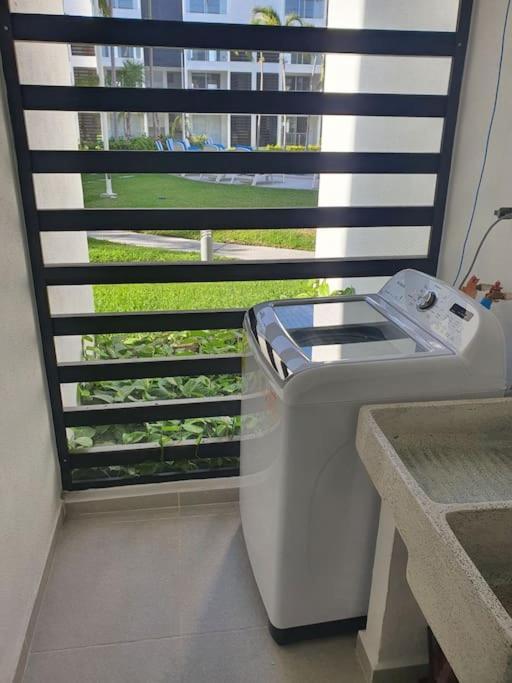 Departamento De Lujo En Manzanillo, Planta Baja Frente A La Alberca Apartman Kültér fotó