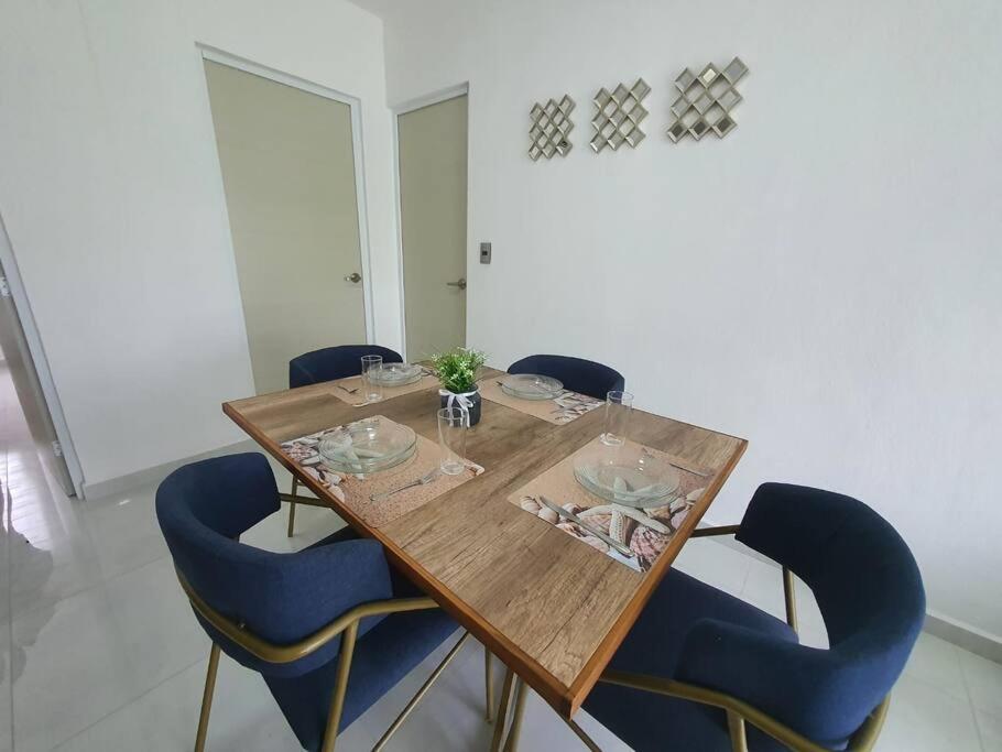 Departamento De Lujo En Manzanillo, Planta Baja Frente A La Alberca Apartman Kültér fotó